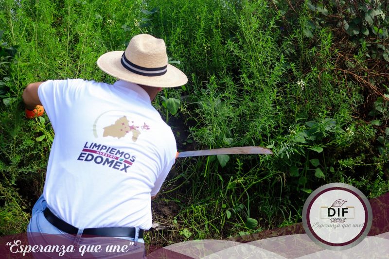 Boletín 45. DIF Chicoloapan se sumó a la Primera Jornada de “Limpiemos nuestro Edomex”