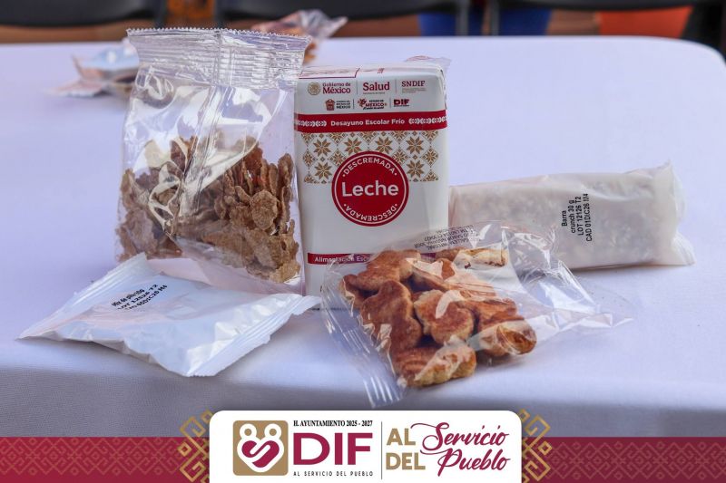 BOLETÍN 48 | Estudiantes de Bosques de Chicoloapan reciben desayunos escolares